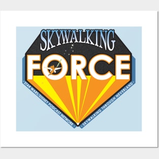 Exclusive Skywalking Force Design Posters and Art